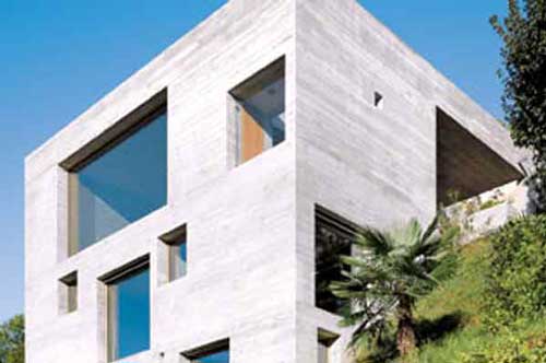 Nhà bêtông của nhà thiết kế Wespi de Meuron