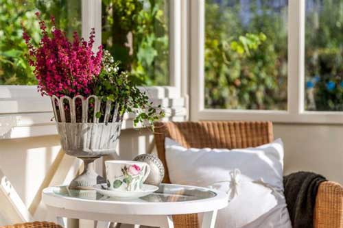 Biến thềm hiên thành nơi thư giãn lý tưởng